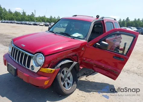 2007 Jeep Liberty Limited Edition z USA, uszkodzony, nr VIN 1J4GL58K77W542450